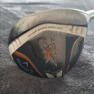 Callaway Golf Club with Orange and Silver Details